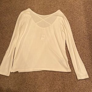 GAP, soft sweater, white